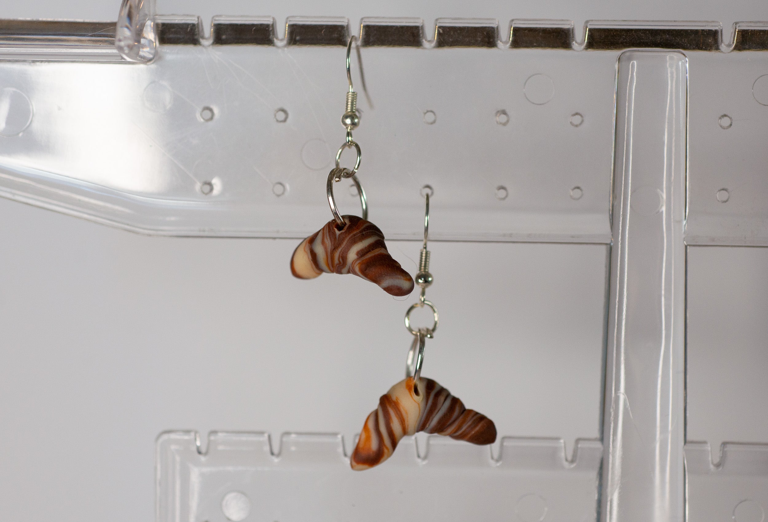 Croissant Cuties Polymer Clay Earrings