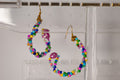 Candy Twist Hoops
