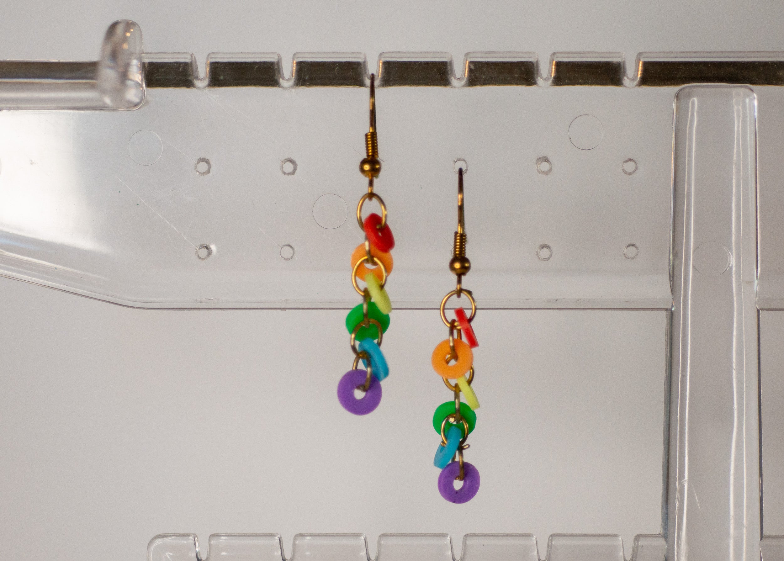 Rainbow Drop Earrings