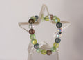 Forest Mist Glass Bead Bracelet