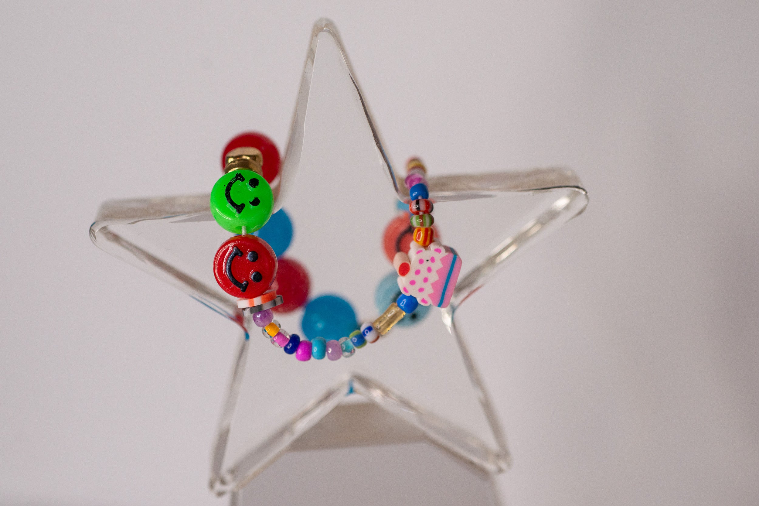 Smiles & Sprinkles Mixed Bead Bracelet