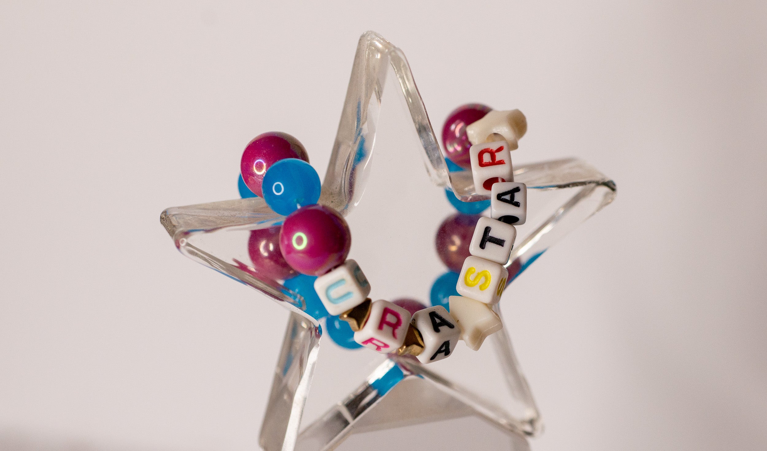 U R A STAR Mixed Bead Bracelet