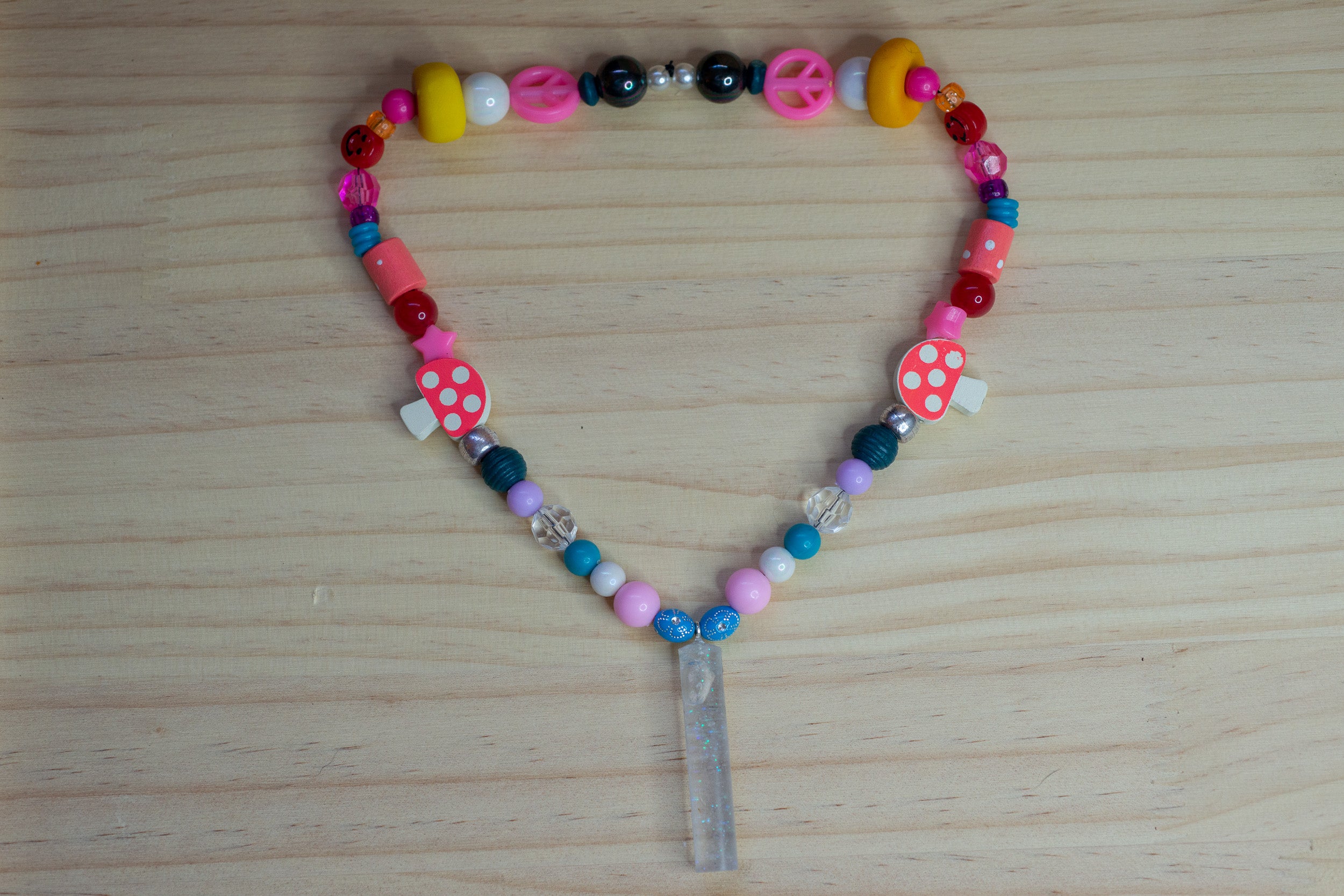 Mushroom Groove Necklace