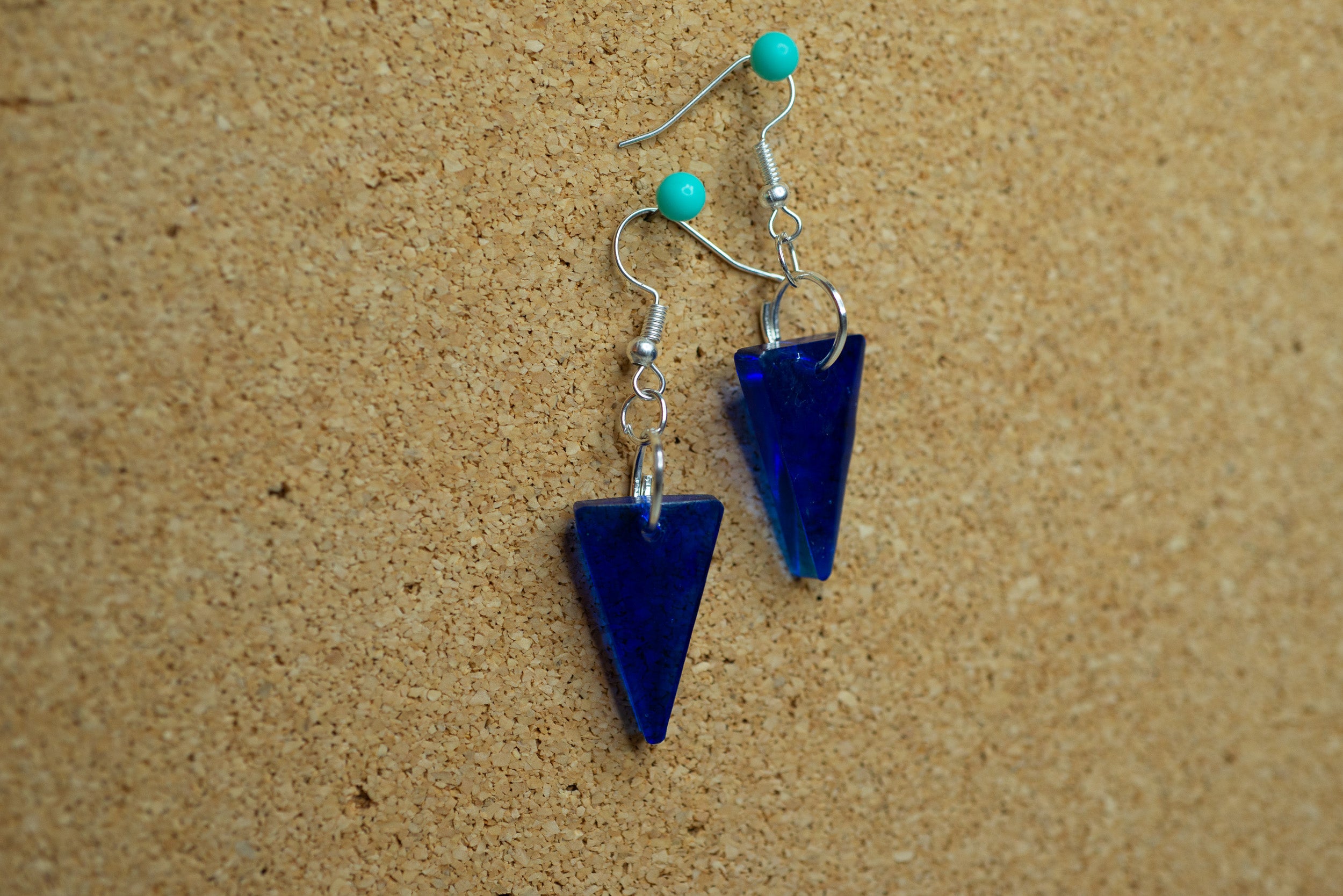 Electric Indigo Earrings
