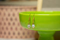 Frosted Bead Earrings