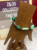 Moss & Mint Stretch Bracelet