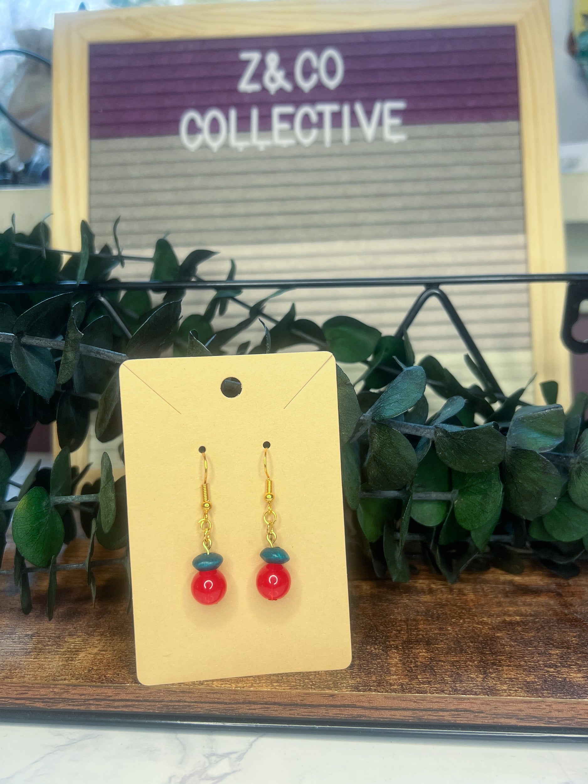 Woodland Berry Earrings