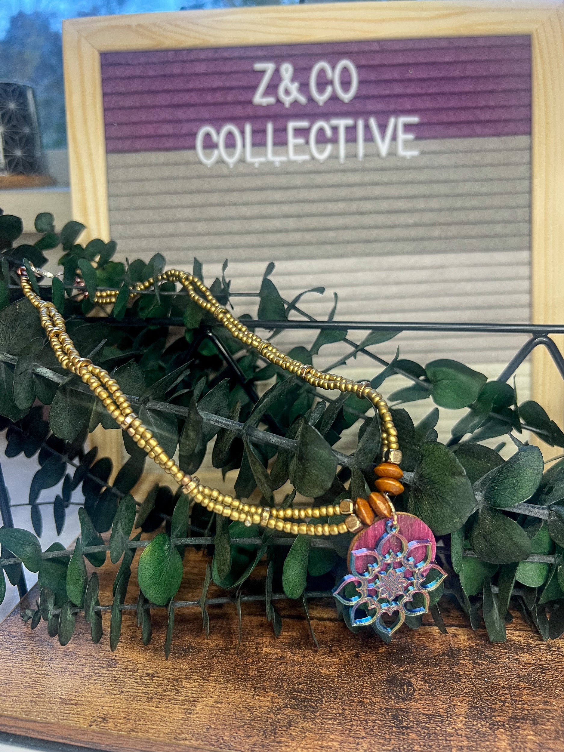 Golden Bloom Necklace