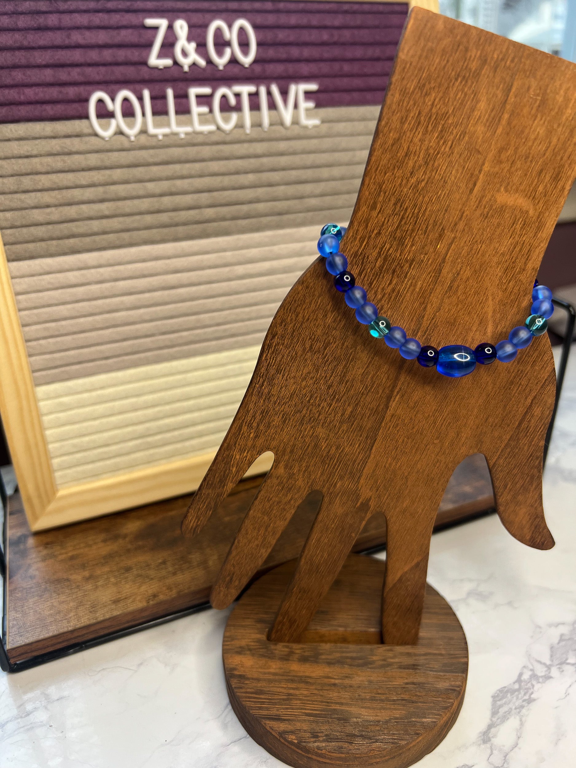 Mixed Blues Bracelet