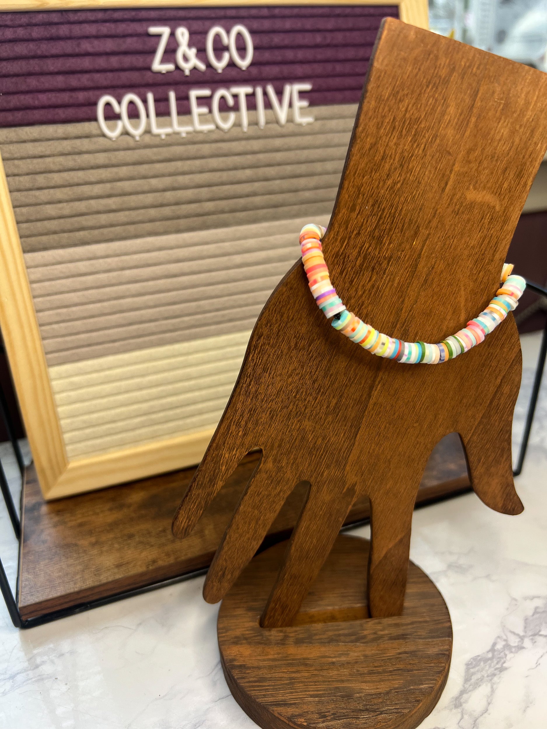 Confetti Clay Bracelet