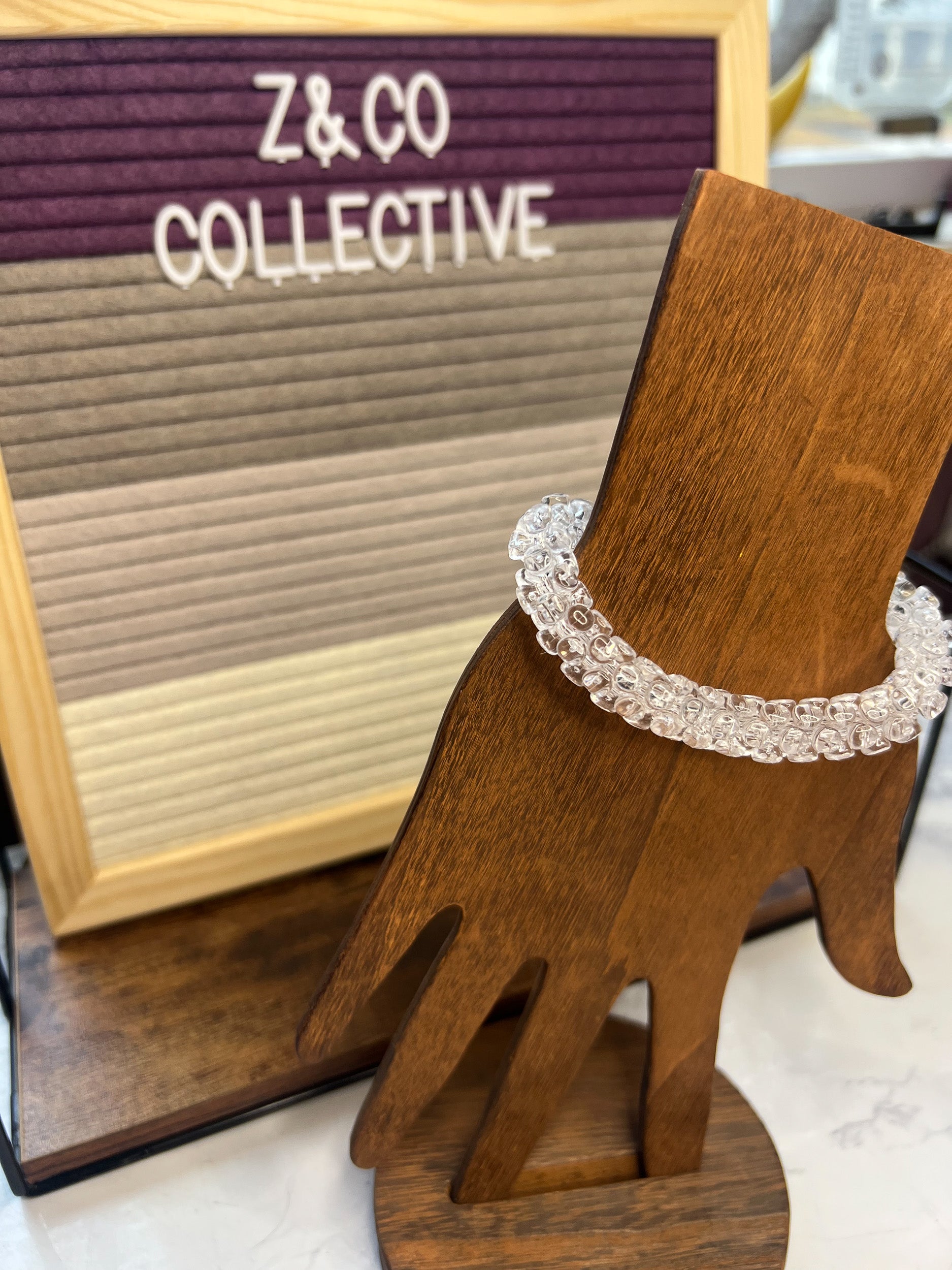 Crystal Loop Bracelet